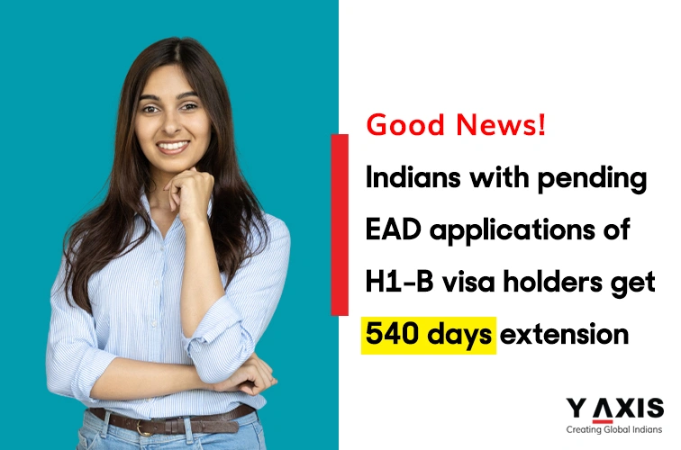 The USCIS extends the validity for H1-B holders with pending EAD applications 