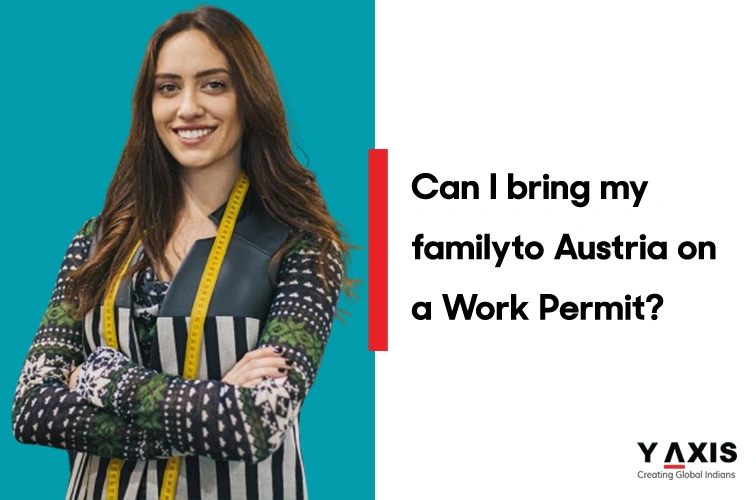 family to Austria on a work permit