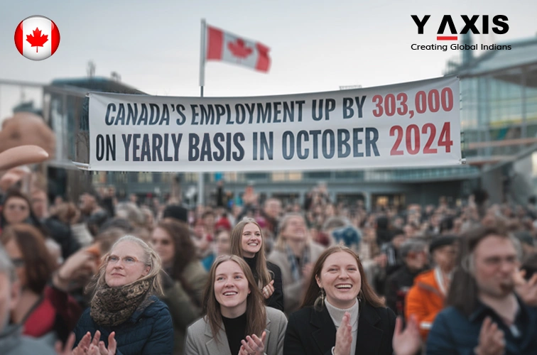 Employment up in Canada 