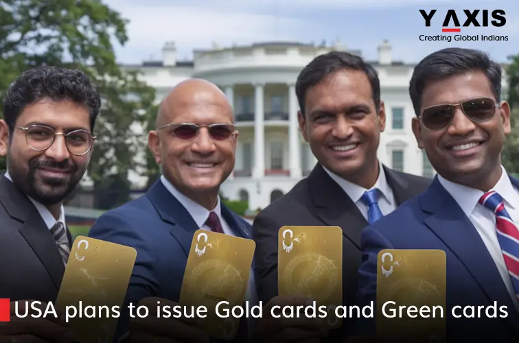 US Gold Card and Green Card 