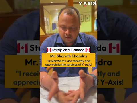 Sharath Chandra thrilled to receive Canada Study Visa